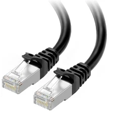 Cable Matters - Cable Ethernet Cat 6A blindado sin enganches de 10 Gbps (15,2 m)