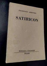 Petronio Arbitro SATIRICON / BUR Rizzoli 50s-'60s