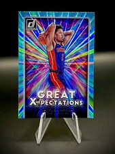 2021-22 Panini Donruss Cade Cunningham Great X-Pectations Holo Teal Laser 🩵