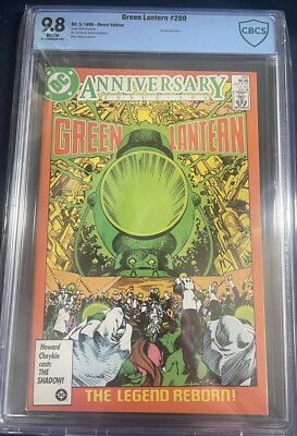 Green Lantern #200 1986 CGC 9.8
