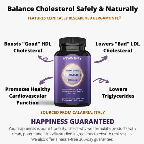 Italian Citrus Bergamot - Heart, Cardiovascular Health, Cholesterol Health - Picture 3 of 10