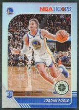 2019 Jordan Poole Panini Hoops Premium Stock Prizm #223 RC