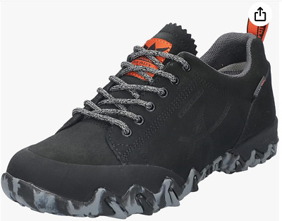 ALLROUNDER Women's sz 9.5 Nasan-Tex, Rubber 84 / C. Suede 84 Black US waterproof