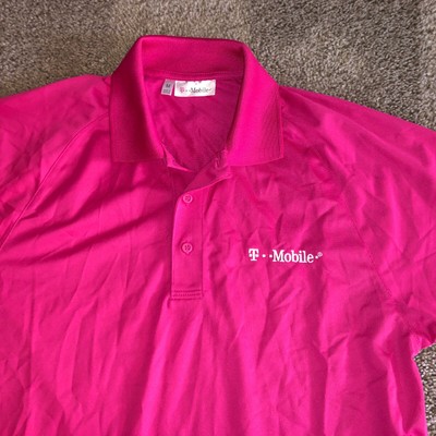 Md T Mobile Golf Polo Logo Employee Uniform Work T Shirt Store
