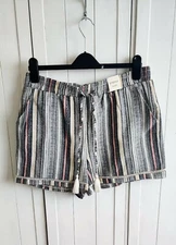 Papaya Stripe Shorts Size 14
