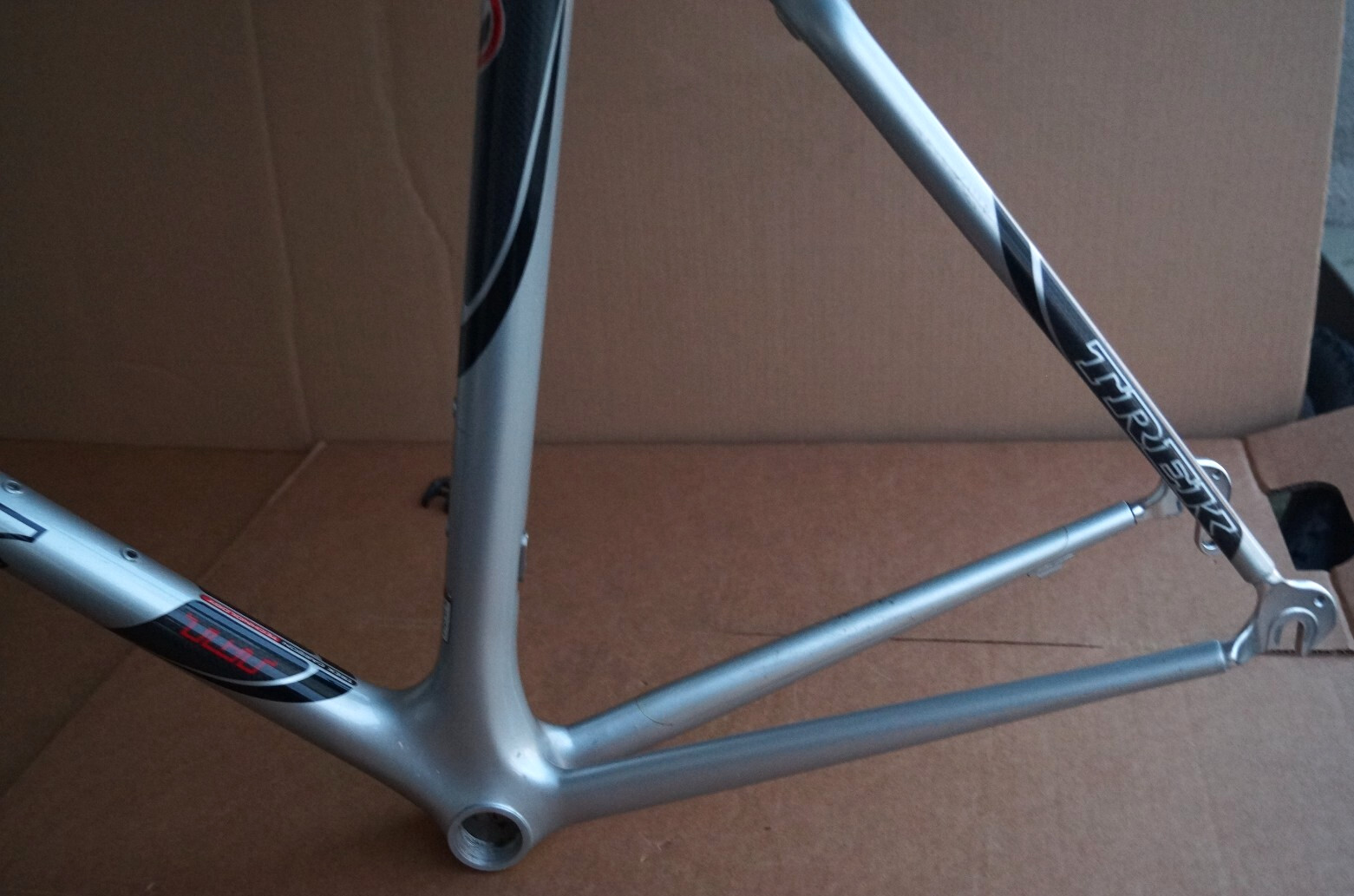 2007 Trek TCT 5000 Road 700c Carbon Frame Set 60cm L/XL New Fork Rim Brakes