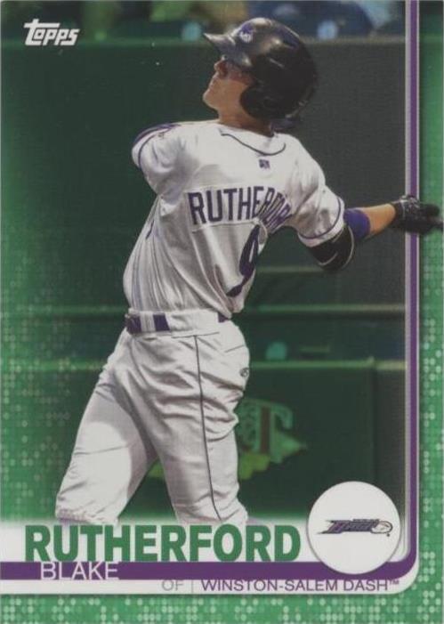 Blake Rutherford Staten 2019 Topps Pro Debut - Blake Rutherford #123 Green /99 (RC) for sale ...