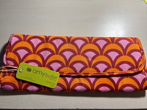 Amy Butler For Kalencom Brenda Clutch Organic Low Impact Dyes VEGAN Purse - Picture 2 of 7