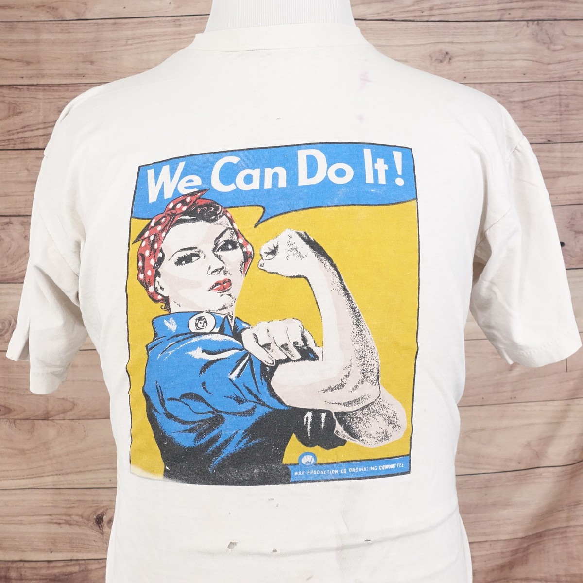 Women's Rosie The Riveter We Can Do It Retro Ww2 Tee T-Shirt Women's Rosie The Riveter We Can Do It Retro Ww2 Tee T-Shirt