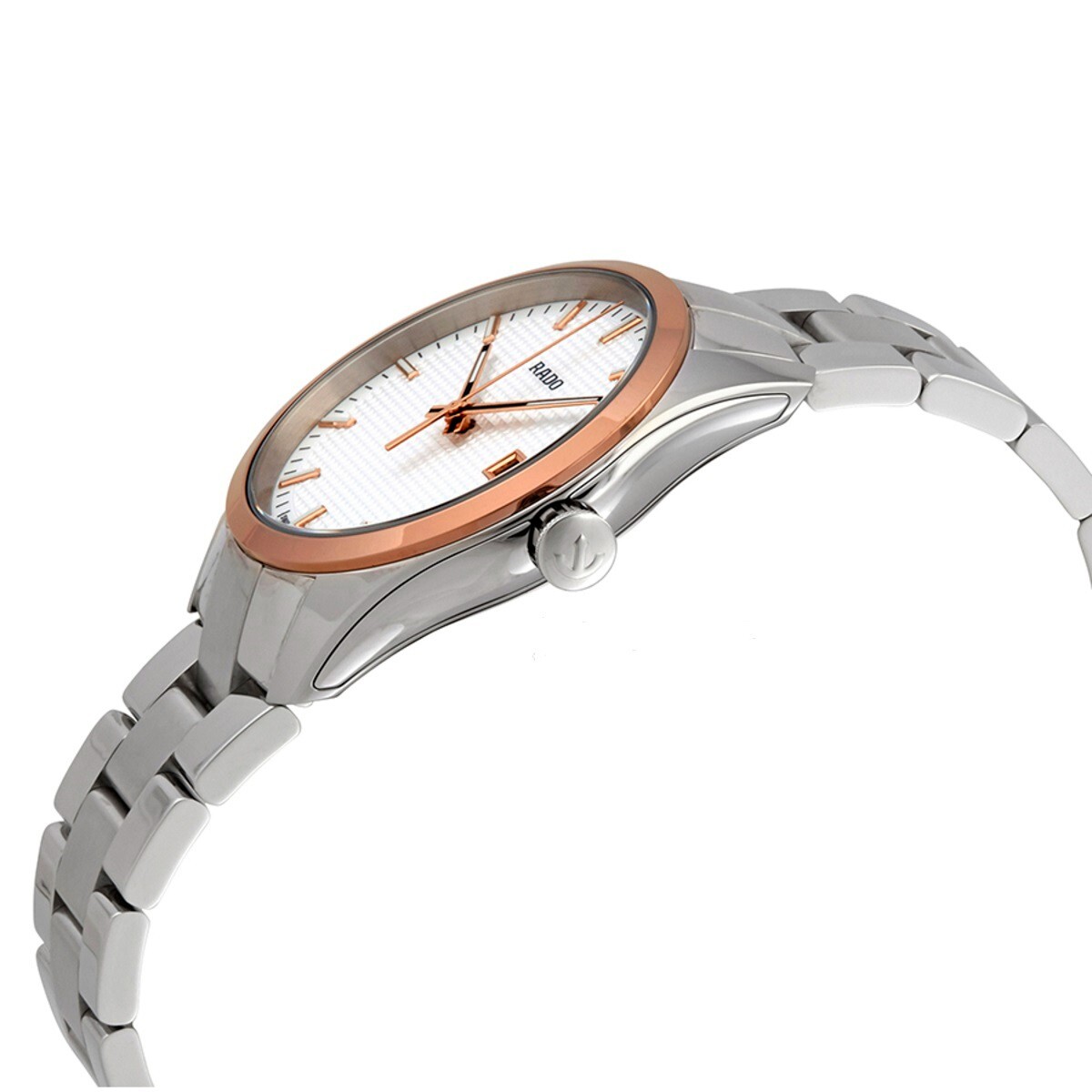 Rado Hyperchrome R32976123 Silver Dial Ceramos Case Women's Watch