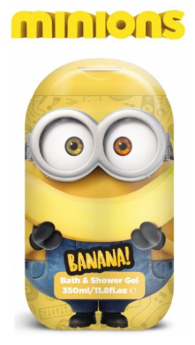 MINIONS Banana Eyes Bathroom Shower 350ml - Picture 1 of 1