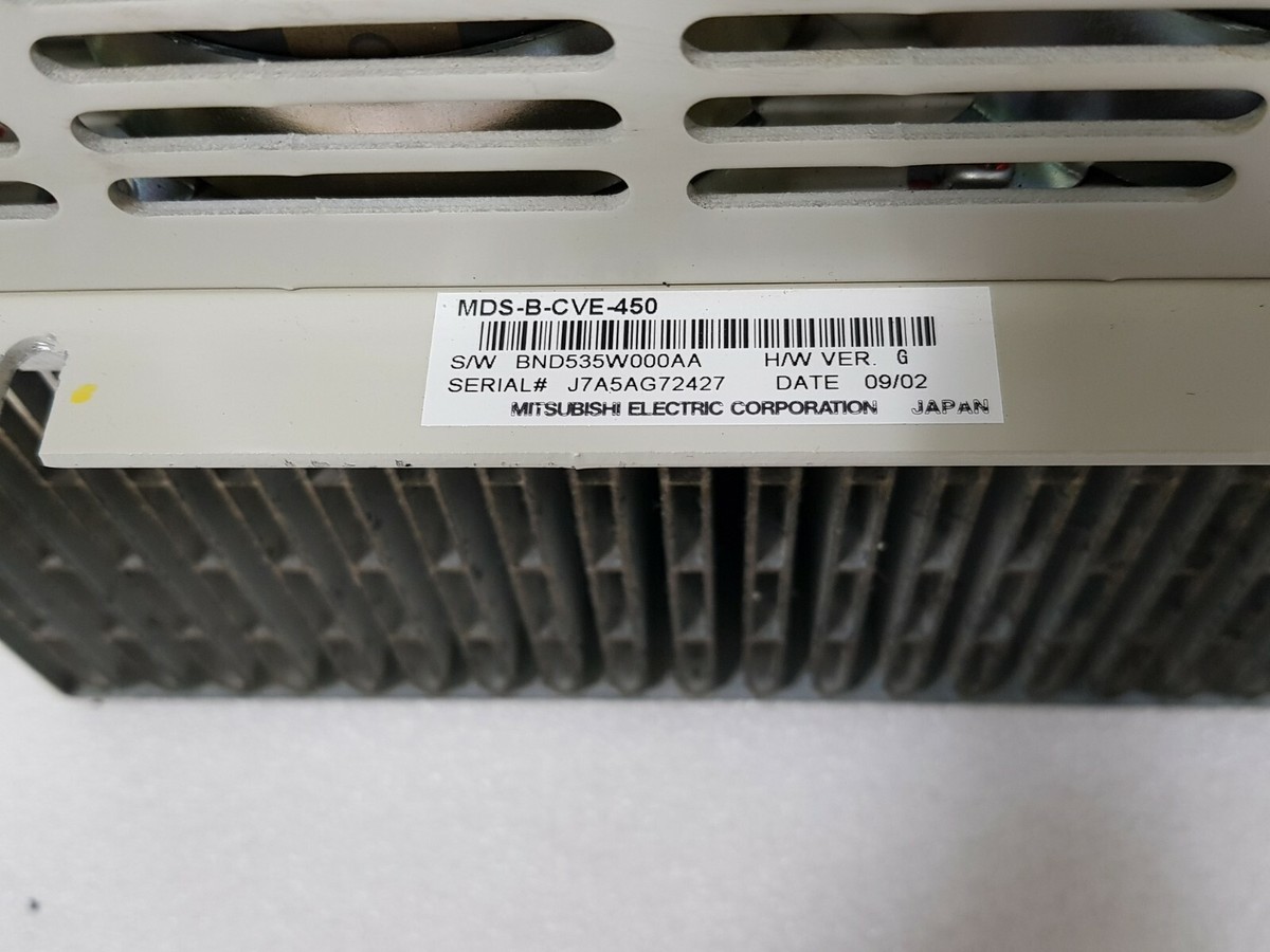 三菱 POWER SUPPLY MDS-B-CVE-450 MDSBCVE450 ONE USED Mitsubishi POWER SUPPLY MDS-B-CVE-450 MDSBCVE450 | eBay