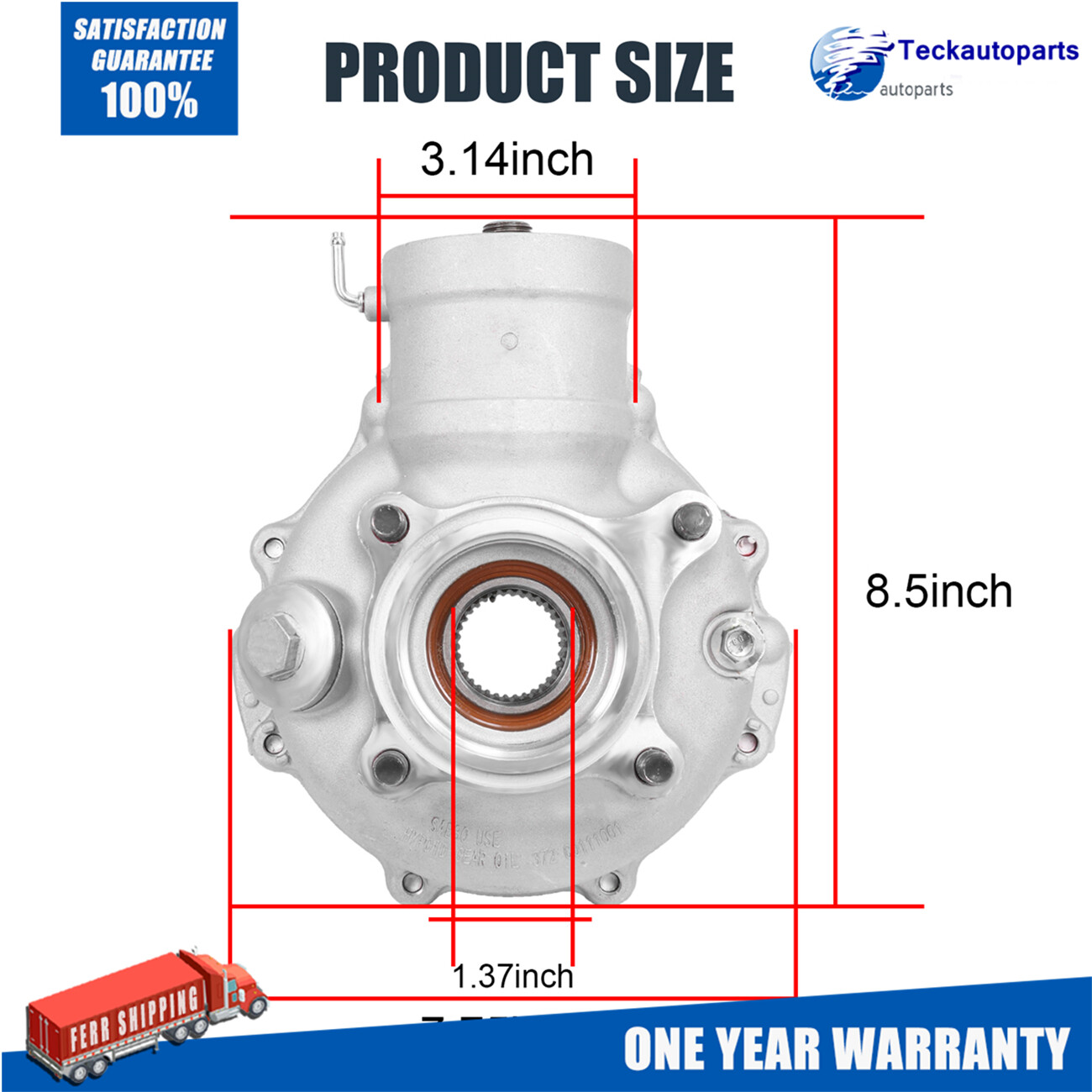 Rear Differential for Honda Rancher TRX420 FE EM FPE FPM TE TM 41300-HP5-600