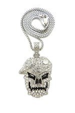 CALL OF DUTY PENDANT WITH 24" 2.5mm BOX CHAIN