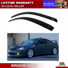 Door Deflectors Window Visors Sun Rain Vent For Acura Rsx 2 Door Coupe 2002-2006