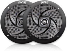 Marine Speakers - 6.5 Inch 2 Way Waterproof and Weather Resistant Outdoor Audio