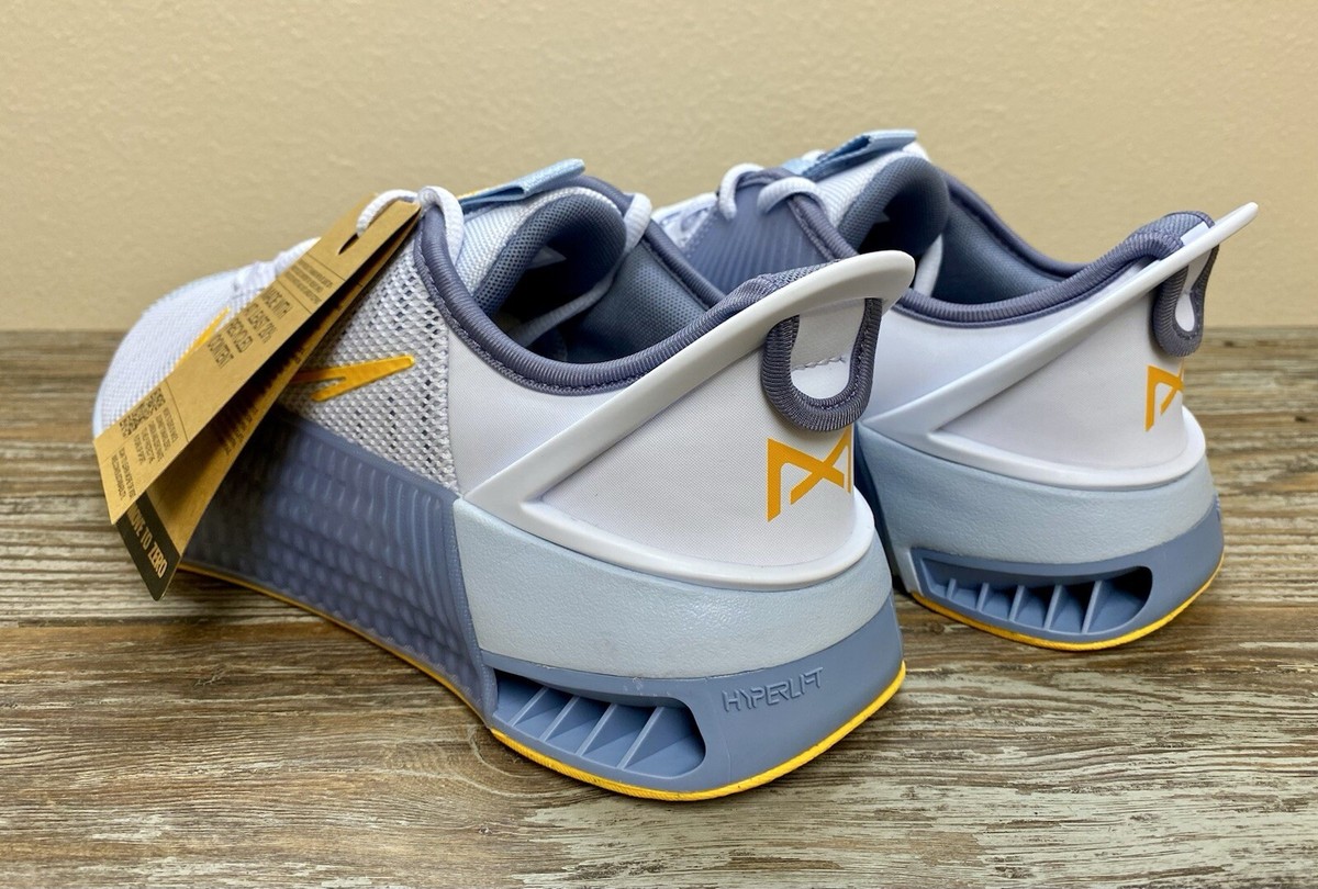 Nike Metcon 9 Flyease Mens Training Shoes Grey Yellow White DZ2615-005 Size 15 Cross training shoes Nike Metcon 9 EasyOn | Foot-Store main image 4
