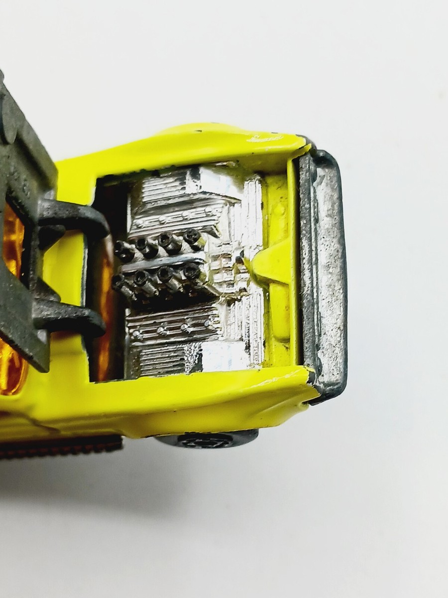 Matchbox Superfast No44 Yellow BOSS MUSTANG Made in England