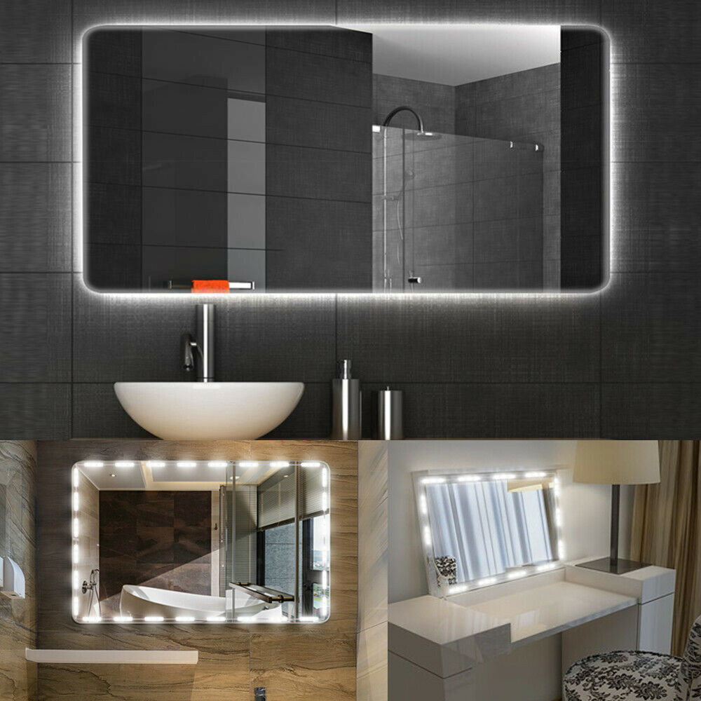 10ft 60 LED Ultra Bright White Dimmable Vanity Make Up Mirror Strip