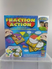 NEW SEALED CREATIVE TOYS FRACTION ACTION LEARNING PUZZLE GAME AGES 4-7