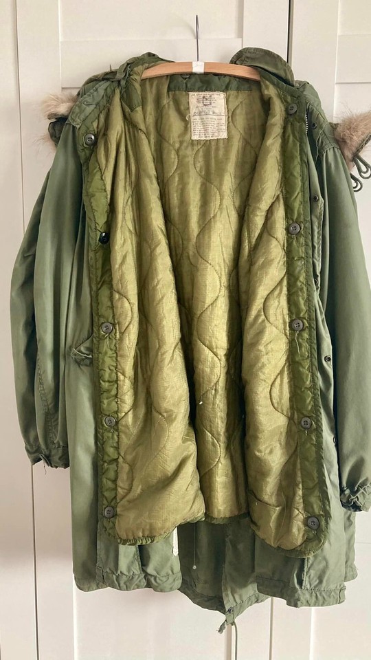 Alpha Industries M65 US ARMY EXTREME COLD WEATHER FISHTAIL PARKA eBay