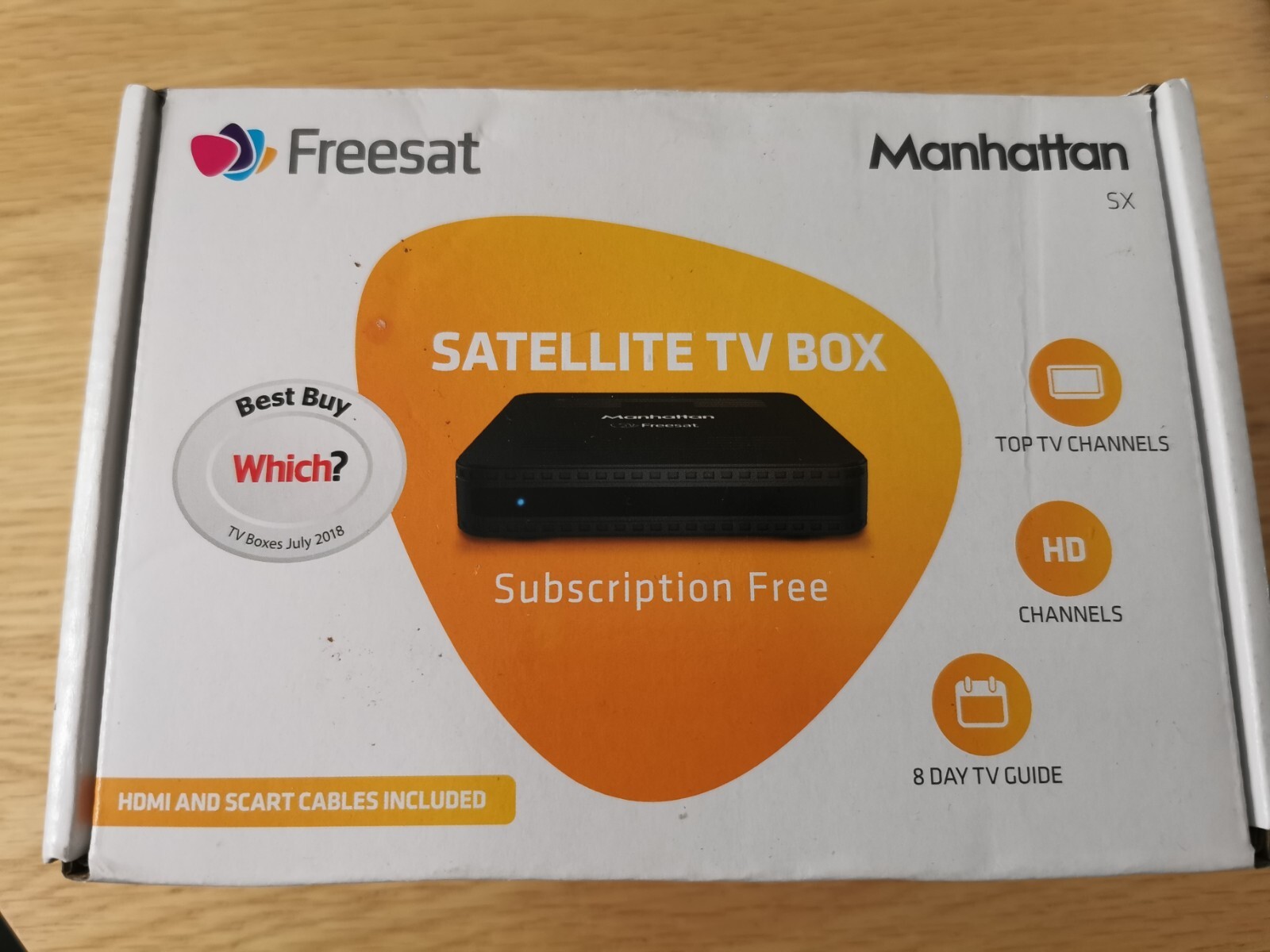 Manhattan SX Freesat HD Box Black 5060251340015 eBay