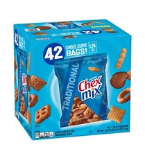 Chex Mix Traditional Savory Snack Mix, 1.75 oz., 42 pk.