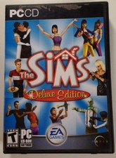 The Sims: Deluxe Edition PC, 2002 Hard Case RARE VHTF