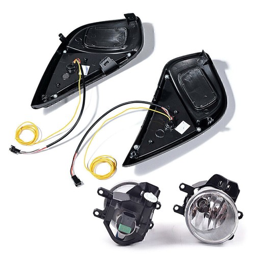 Fit For Toyota Highlander LED Daytime Running Light DRL Turn Signal Fog Lamp - Picture 10 of 12