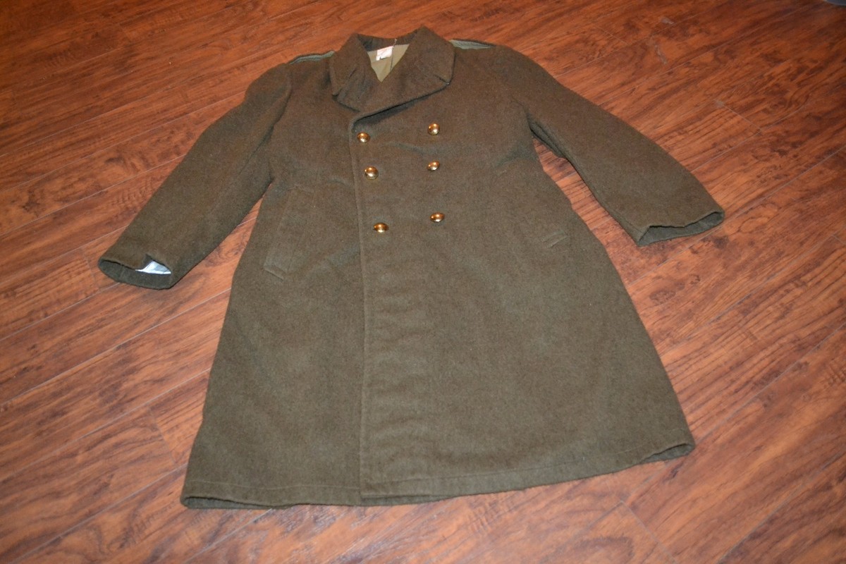 I5- French Military Vintage MA. GE. CO. VILLEFRANCHE 1966 Coat