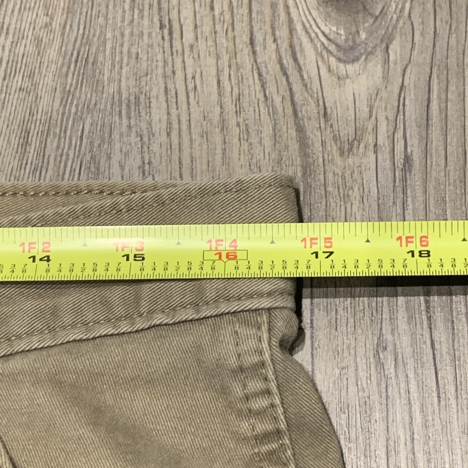 WRANGLER Outdoor Cargo Pants Hiking Fishing 33x32 Dar… Gem