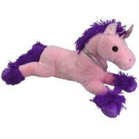 Einhorn Pferd Pink Rosa Lila PlüSchfigur PlüSch Kuscheltier Puppe Stofftier 50Cm
