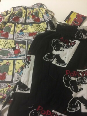 1 Popeye The Sailor Man Lounge Pajama Men Pants