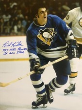 Rick KEHOE Signed 8x10 Photo! Pittsburgh Penguins Toronto Maple Leafs! W/COA