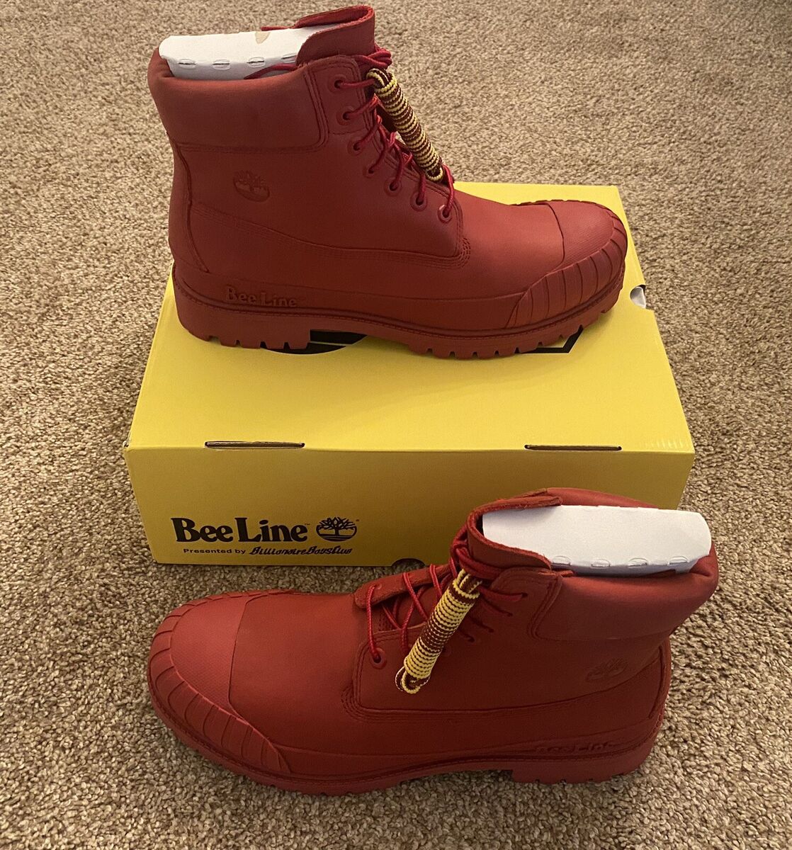 Timberland Bee Line Premium6-Inch Rubber-Toe Boot Men's Size Timberland Bee Line Premium6-Inch Rubber-Toe Boot Men's Size