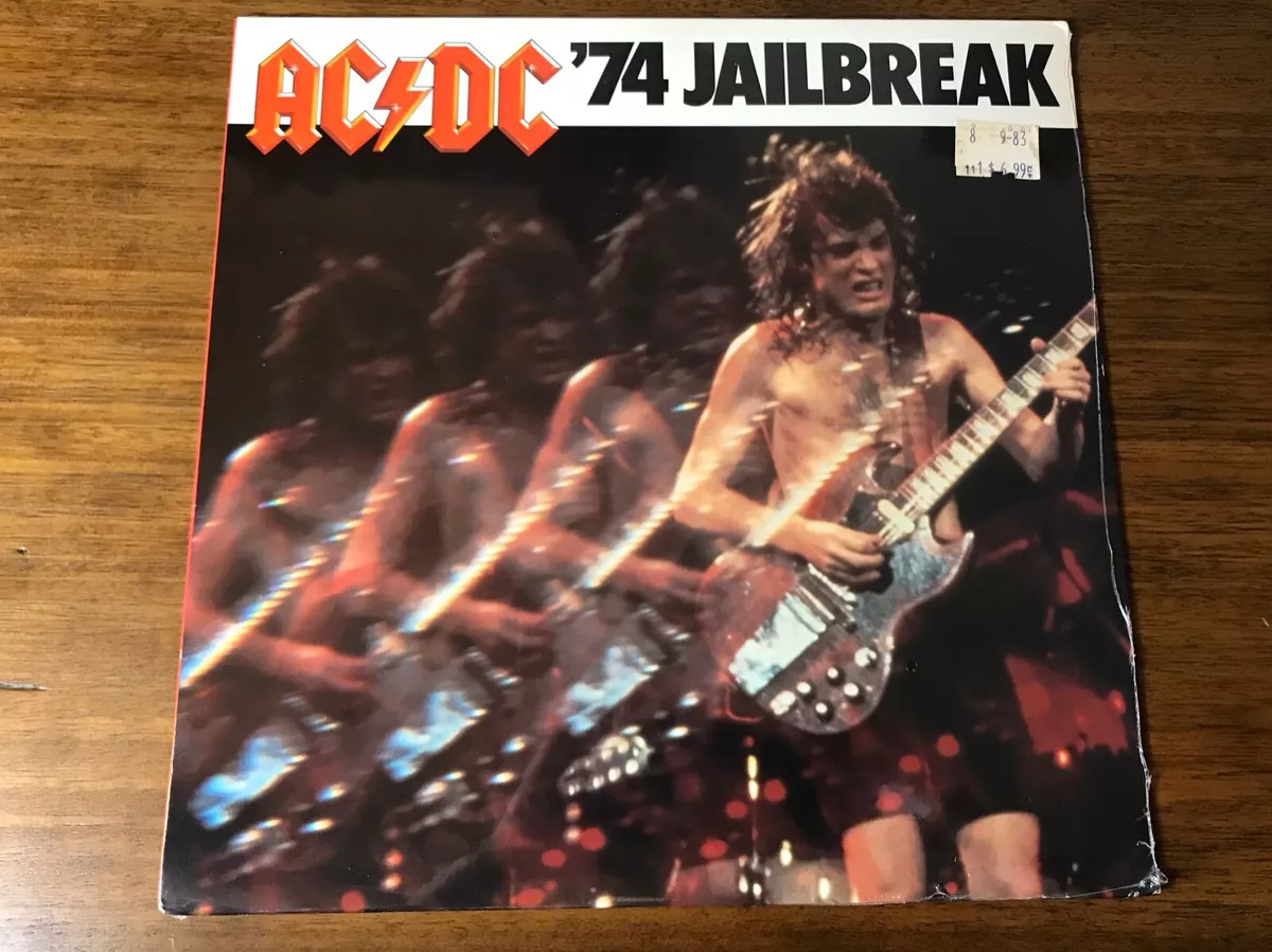 AC/DC ~ 74 JAILBREAK ~ ORIGINAL FIRST PRESS ~ STILL FACTORY SEALED ~ 1984