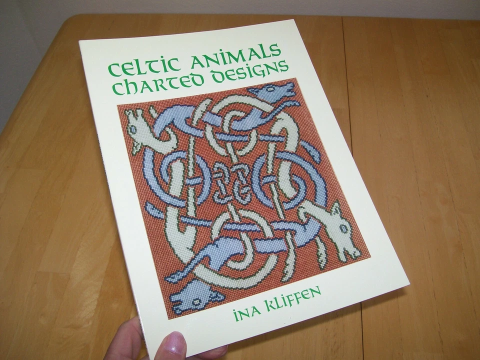 New Celtic Animals Charted Designs Counted Cross Stitch X-Stitch Pattern Booklet - Image 2 of 4