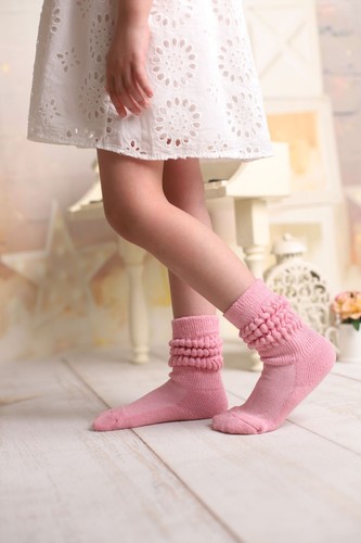 Colorful Cotton Kids Long Socks Knee High Slouch Socks 3 Pairs 3-12 Years Old - Picture 102 of 110