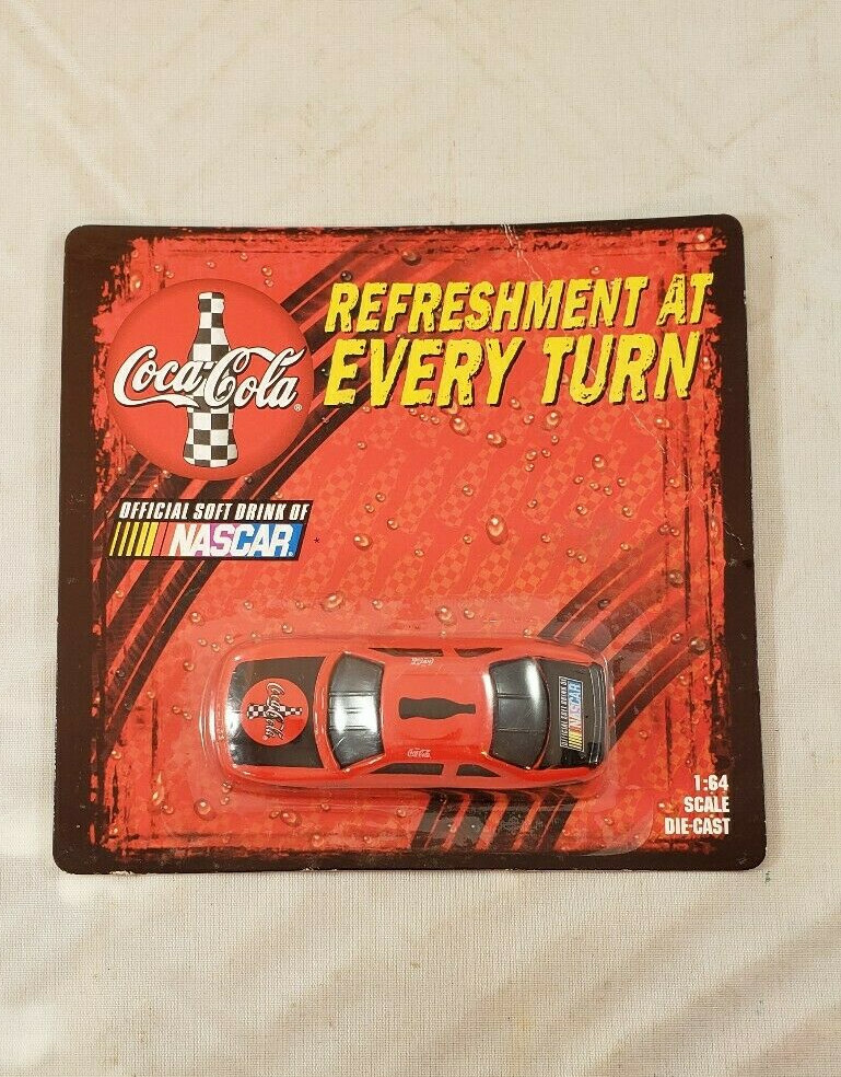 Coca-Cola 1:64 Die-Cast Race Car NASCAR Refreshment at Every Turn