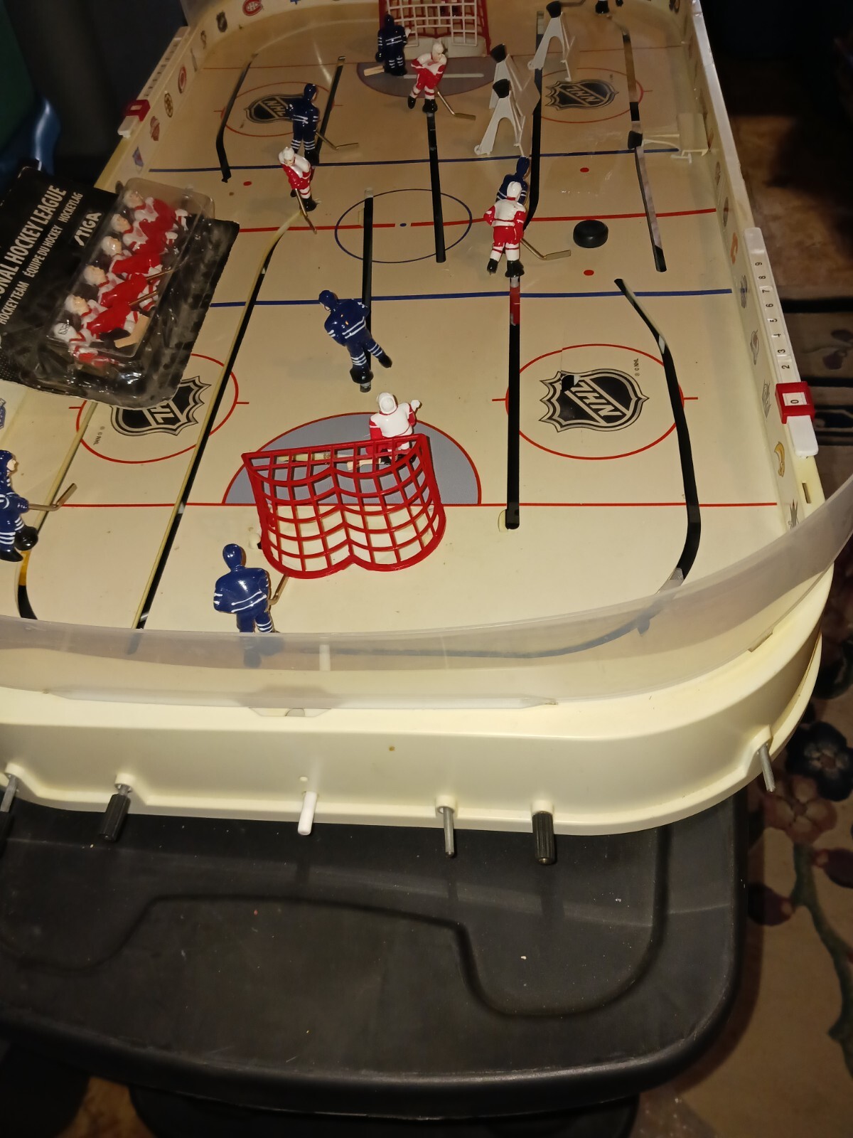 STIGA NHL Stanley Cup Table Top Ice Hockey Game No Box, 100 Complete
