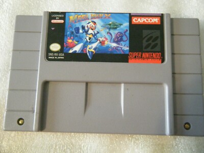 Mega Man X snes Super Nintendo Game Cartridge | eBay