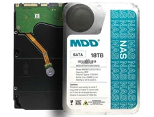 MDD 18TB 7200RPM 256MB Cache SATA 6Gbps 3.5" Internal NAS Hard Drive (RAID, NAS)