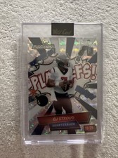 CJ Stroud 2023 Wild Card Alumination Comix Rookie Blue White #11/25