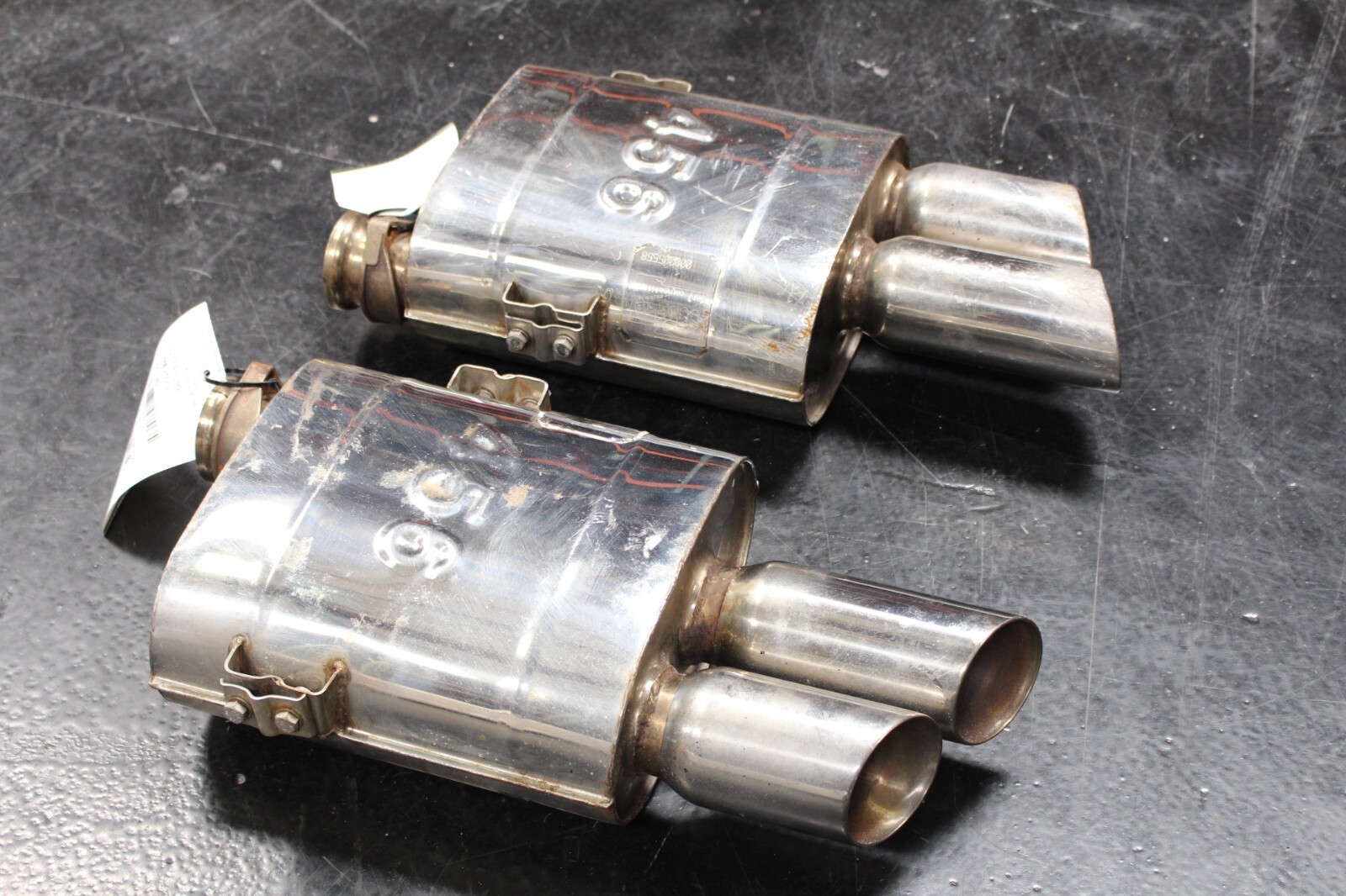 Ferrari 456 M, Tubi Muffler Set, Scratches, Used