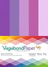 Premium Quality 8.5" x 11" PURPLE CARDSTOCK PAPER - 20 Sheets