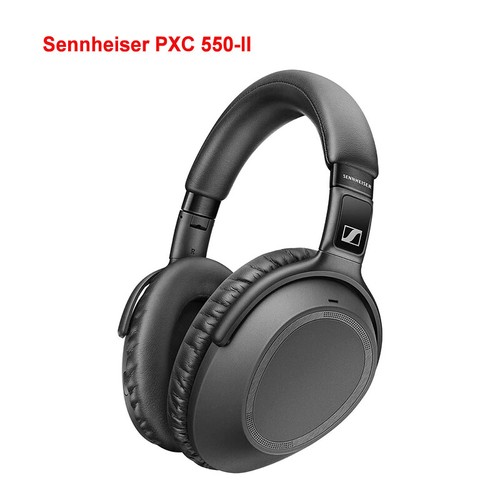 NUOVE cuffie over-ear Sennheiser PXC 550-II cancellazione attiva del rumore nere UK * - Foto 1 di 11