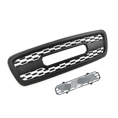 Front Grille Fits for 1st Gen Sequoia 2001-2004 W/O Light Letters Matte Black - Picture 3 of 5