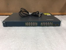 Cisco Catalyst WS-C3560-24PS-S 24-Port 100BaseTX Managed Switch w/ 2x SFP