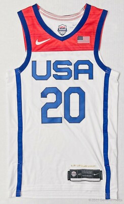 Men's Nike Olympics Dream Team USA Vaporknit Basketball Jersey