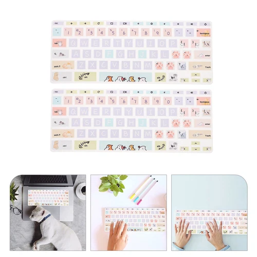  2 Pcs Tastaturschutz Tastaturfolie Für Laptop -Tastaturabdeckungen